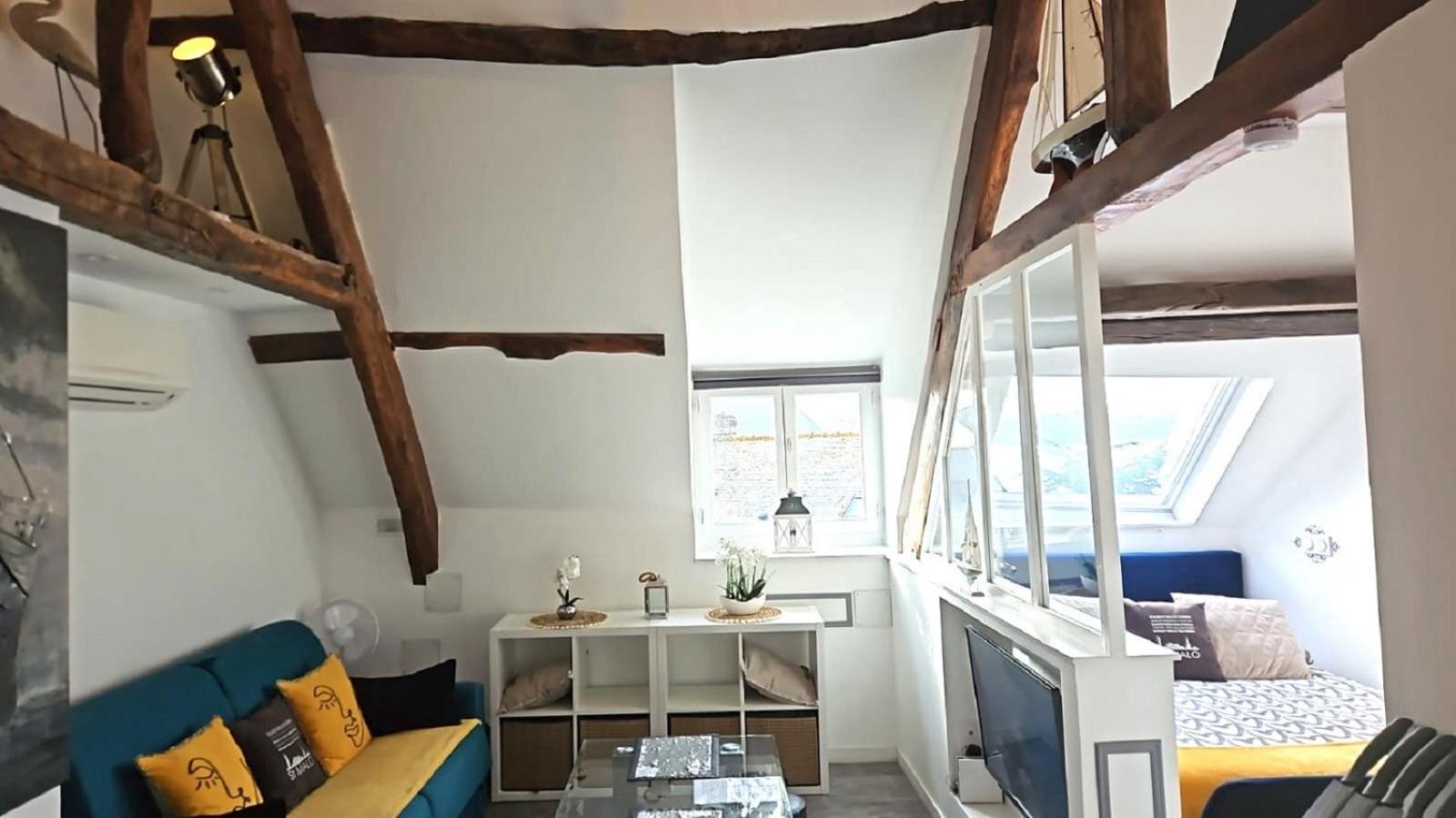 Solidor appartement St Malo vue sur mer proche FERRY Saint-Malo Exterior foto